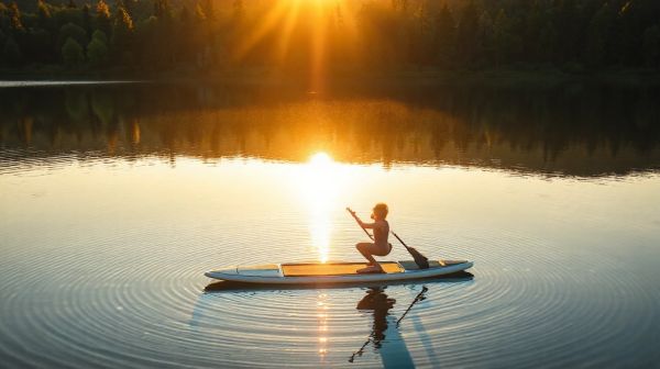 Scopri i vantaggi del sup yoga per un equilibrio perfetto